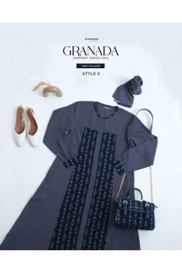 YASMEERA GAMIS DEWASA GRANADA STYLE 2